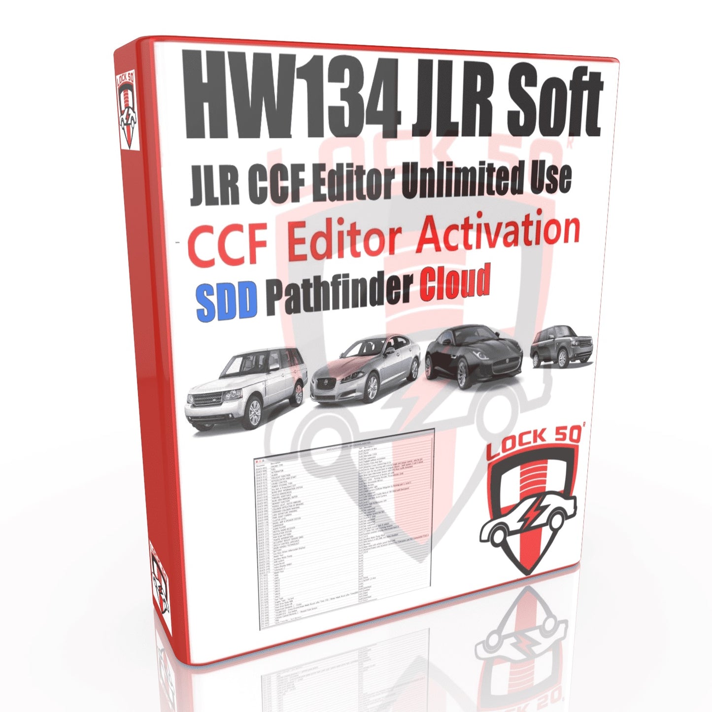HW134 CCF Editor Software Package