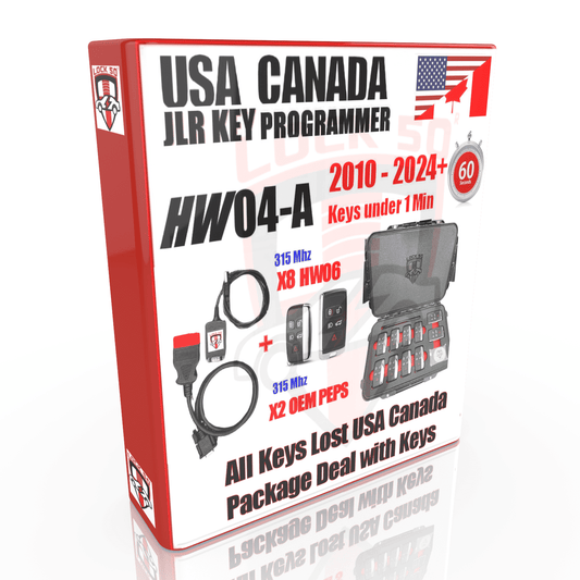 Lock50 hw04 USA Demo usa 1 min to add peps key to defender 2023 spare or all lost or spare obd