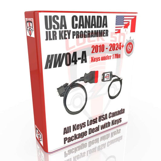All keys lost 2024 Range Rover key in under a minute USA HW04-A after using HW01 to turn the Alalrm OFF