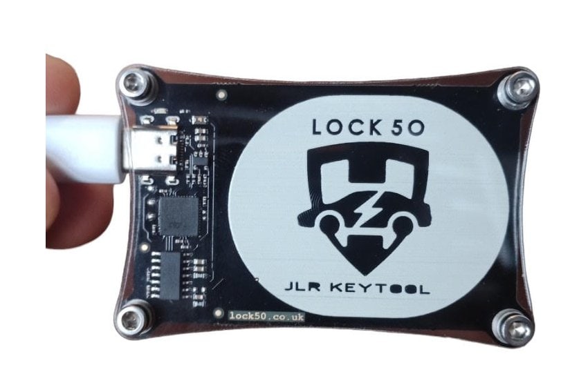 Copying a dead Land Rover / Range Rover Remote Keyfob using Lock 50 Tool