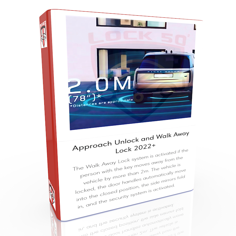 JLR Approach Unlock and Walk Away Lock 2022+ Activation